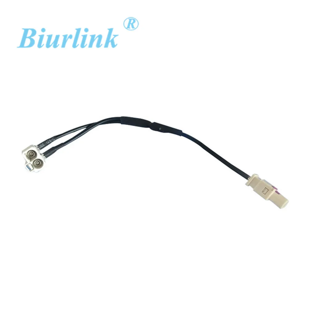 

For VW RNS510(MFD3) RCD510 1 to 2 Car Radio Aerial Antenna Adaptor Cable