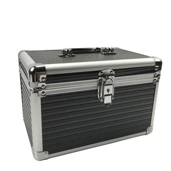 

Fashion Suitcase Aluminum Cosmetic Bag Case For Cosmetics High Quality Large Capacity Makeup Bag Organizer Storage Suitcases