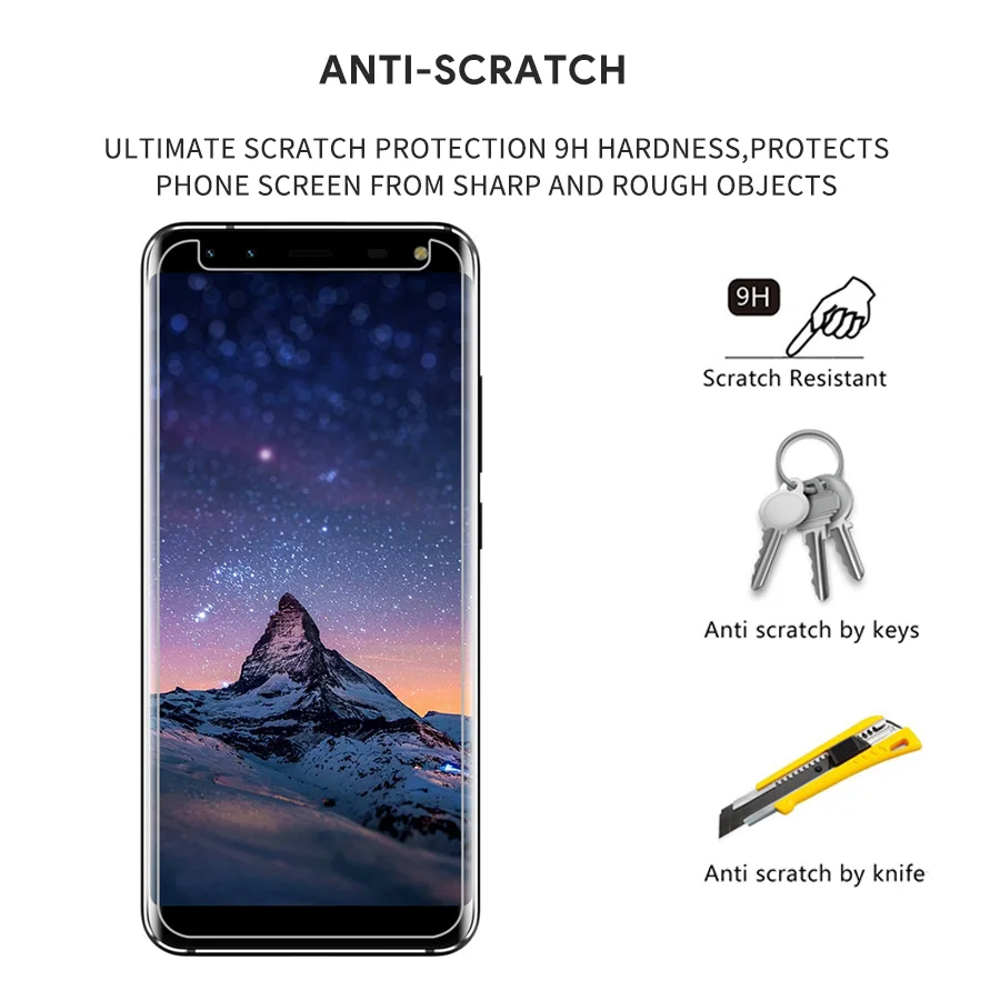 9H 2.5D ультратонкое Премиум Закаленное стекло для LEAGOO S8 Pro HD прозрачная защитная