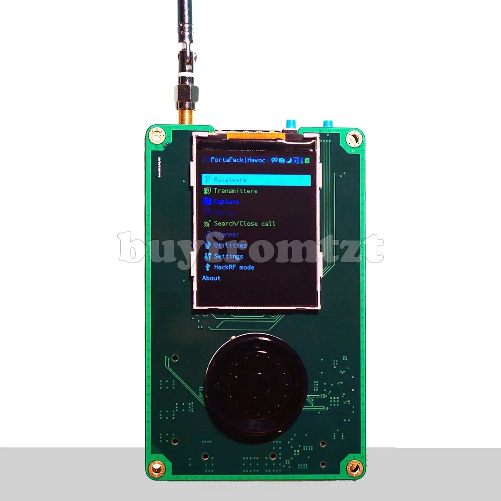 Приемопередатчик PortaPack + HackRF 1 МГц 6 ГГц SDR AM FM SSB ADS B SSTV Ham Radio консоль для