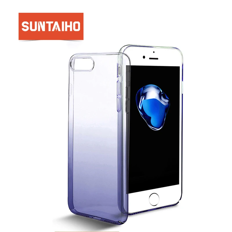 Suntaiho Phone Case For iPhone 7 Plus Hard Ultra thin Color Gradient Phone Case Cover For iPhone 6 6S Plus Protective Shell Case Suntaiho Phone Case For iPhone 7 Plus Hard Ultra thin Color Gradient Phone Case Cover For iPhone 6 6S Plus Protective Shell Case
