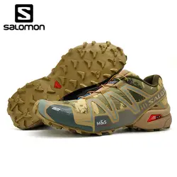 Salomon Скорость Крест 3 обувь zapatos hombre кроссовки для мужчин Высокое качество Спортивная Мужская Уличная прогулочная спортивная обувь ретро