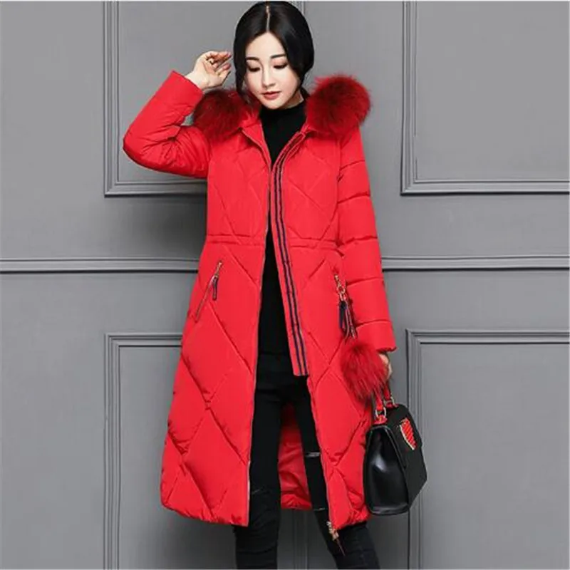 3 Nouveau Long Taille Canard 6 Mince D'hiver Duvet Femelle La 4 Col De 1 Veste 5 Chaud 2018 Épaississement Plus 2 Vêtements Fourrure Femmes Parkas 1dntxYwqq
