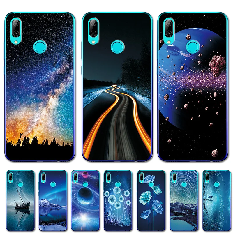 

Magic Planet Silicone Case For Huawei P smart 2019 Brilliant Back Cover Bumper For Huawei Psmart P smat Phone Bags P-smart Funda