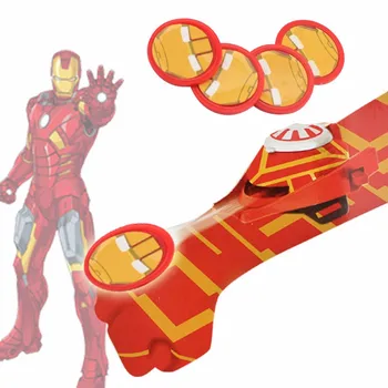 

24cm Ironman Launcher With Bullet Children Cosplay Toy Anime Hot Movie Ironman Gloves Juguetes Kids Christmas Brinquedos Gift