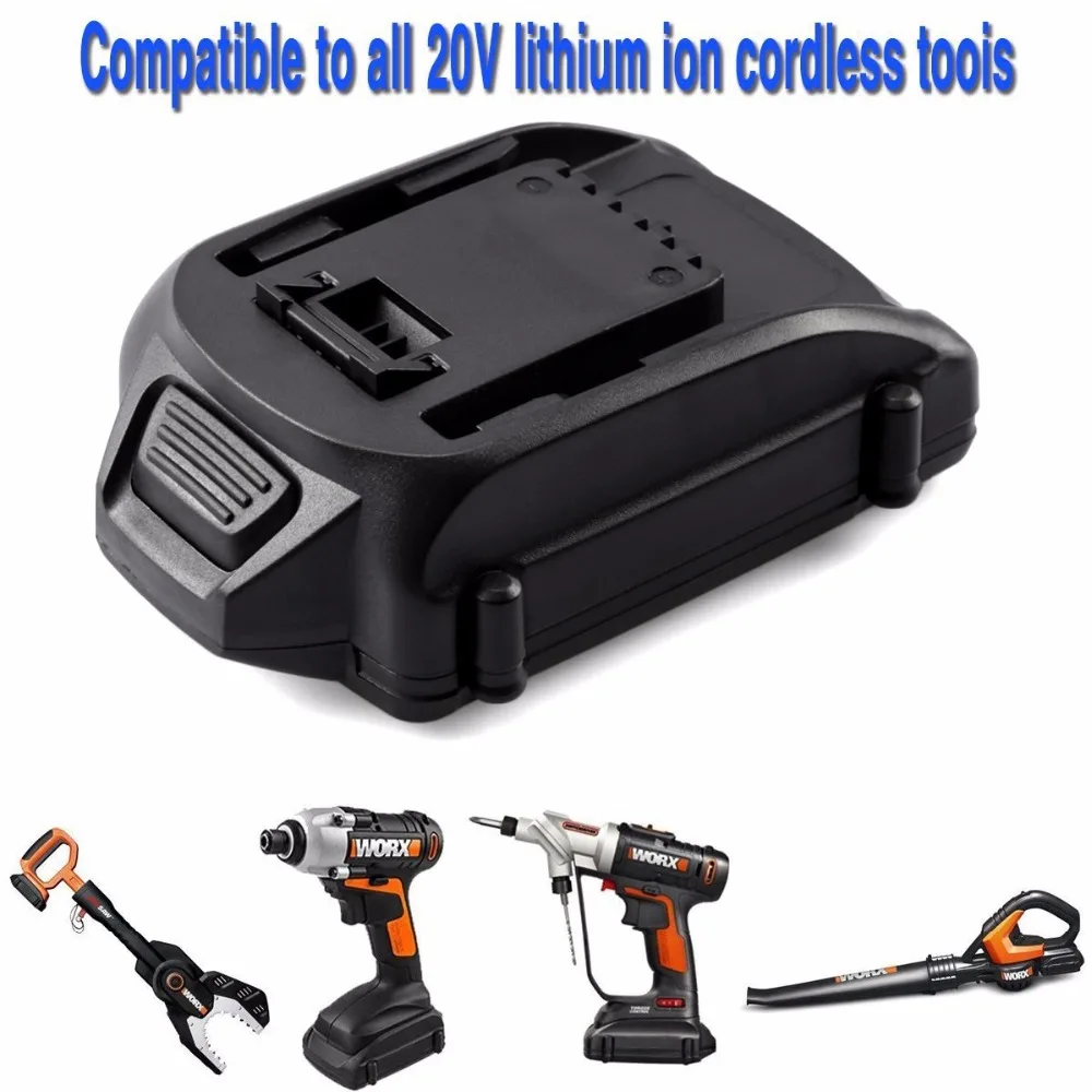 

3500mah Battery replacement for 20V Worx WA3525 Li-ion Battery For WG20V