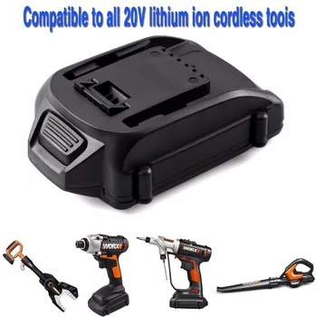 

3500mah Battery replacement for 20V Worx WA3525 Li-ion Battery For WG20V