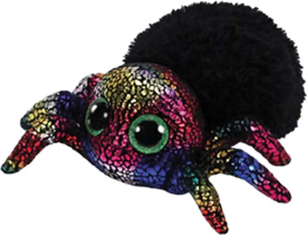 Фиолетовый черный Crawly Хэллоуин паук плюшевый животные милые большие глаза мягкие игрушки для детей Подарки для детей - Цвет: Leggz