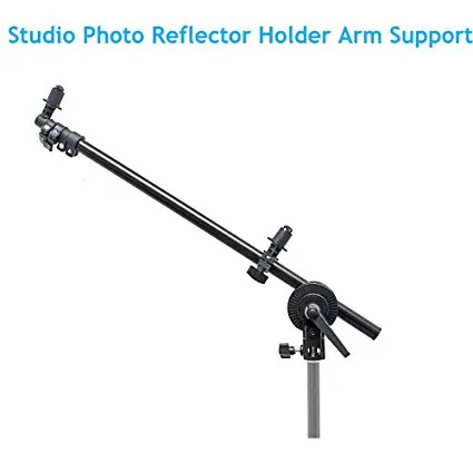 Reflector Disc Arm Support New horizon PRO Studio Photo Holder Bracket Swivel Head Reflector Disc Arm