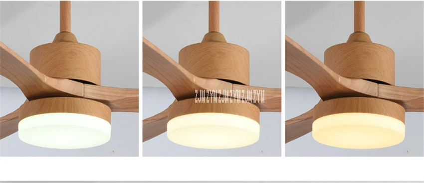 48 дюймов скандинавский деревянный потолочный вентилятор светильник s с пультом дистанционного управления 220 вольт потолочный светильник для спальни вентилятор светодиодный светильник 42SW-1012 цвет древесины
