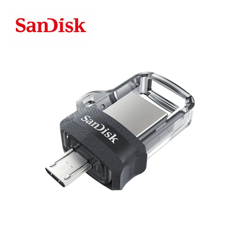 Sandisk 128GB sdd3 Экстремальный USB3.0 двойной OTG USB флеш-накопитель высокоскоростной 150 м/с флеш-накопитель 32 ГБ 16 ГБ флеш-накопитель 64 Гб карта памяти