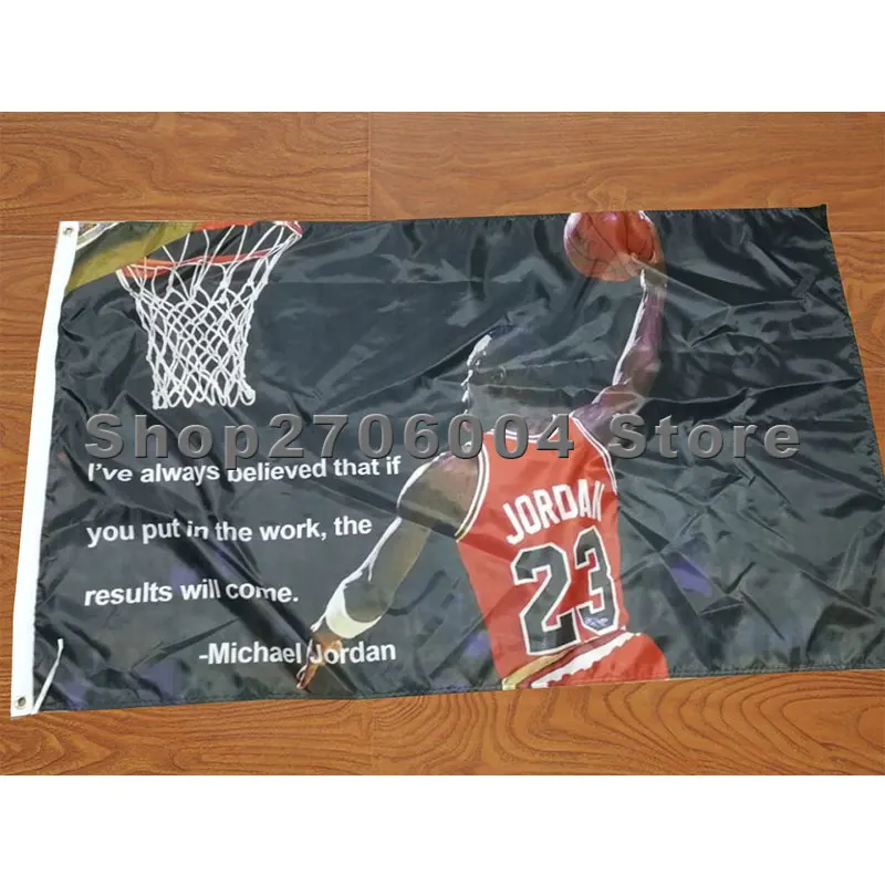 digital print Michael Jordan custom flag 90x150cm polyester banner with
