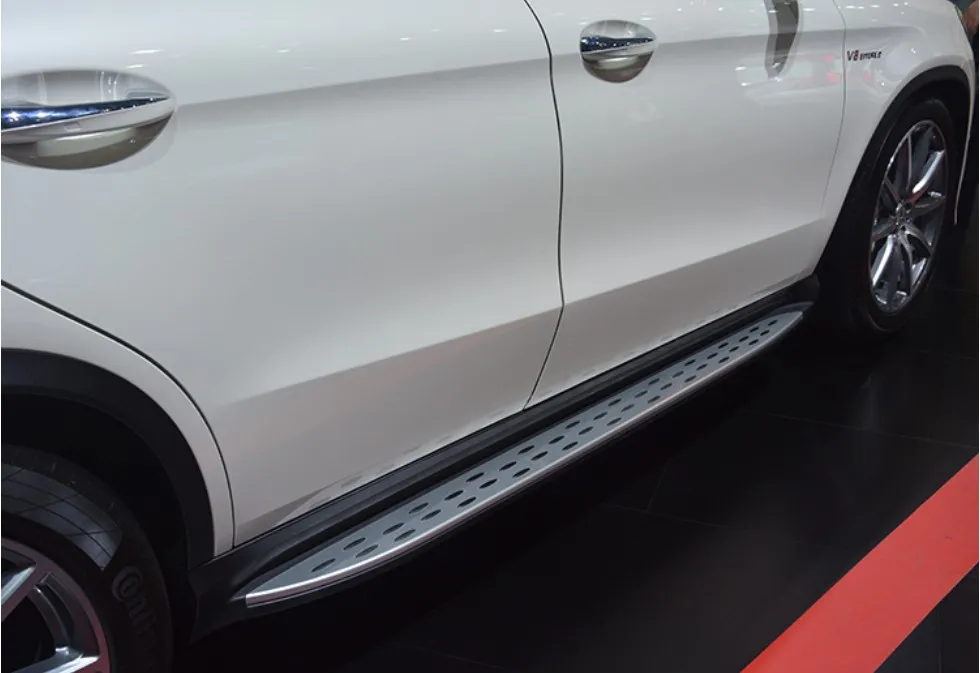 Ходовые доски Авто боковой шаг бар педали для Mercedes Benz GLS X166 GLS63AMG GLS350 GLS400 GLS450 GLS500