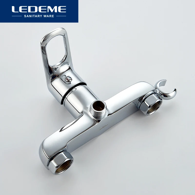 Kaufen LEDEME Bidet Armaturen Bad Wasserhahn Bidet Wc Sprayer Bidet Washer Mixer Dusche Bidet Doppel Schalter Heißen und Kalten Wasser L5249