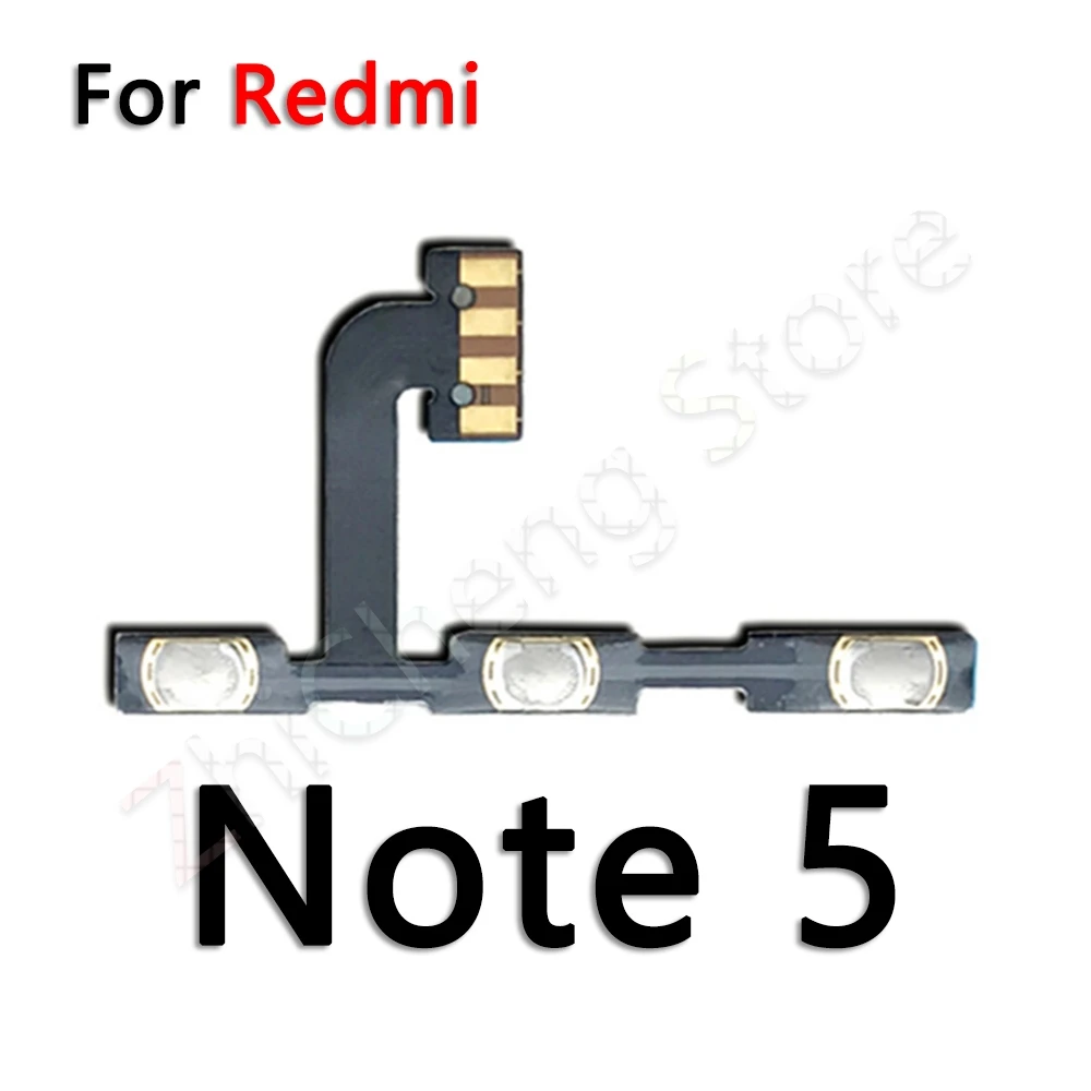 Кнопка включения/выключения питания гибкий кабель для Xiaomi Redmi Note 3 4 4x5 5A 6 6A Plus Pro