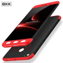 GKK Redmi 4X чехол 360 Защита всего тела тонкий бронированный чехол для Xiaomi Redmi 4X Redmi4X чехол жесткий Гибридный PC матовый чехол Fundas