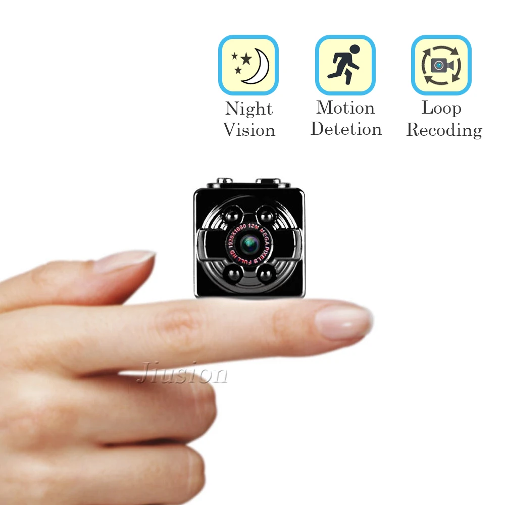 baratas Mini Câmera Full HD 1080 P Night Vision Detecção de Movimento Pequeno Portátil Sports Dv Micro Security Nanny Cam Carro gravador