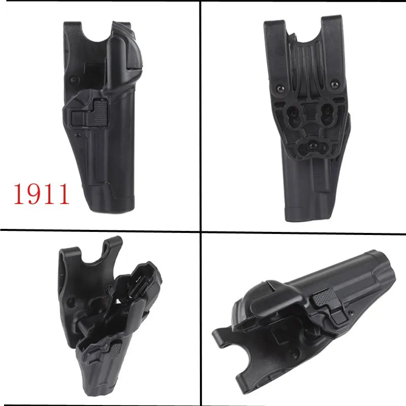 Тактический уровень 3 замок правая рука пояс кобура для M9/Glock/Кольт 1911/M& P 9 мм/P226 серии gun Модель