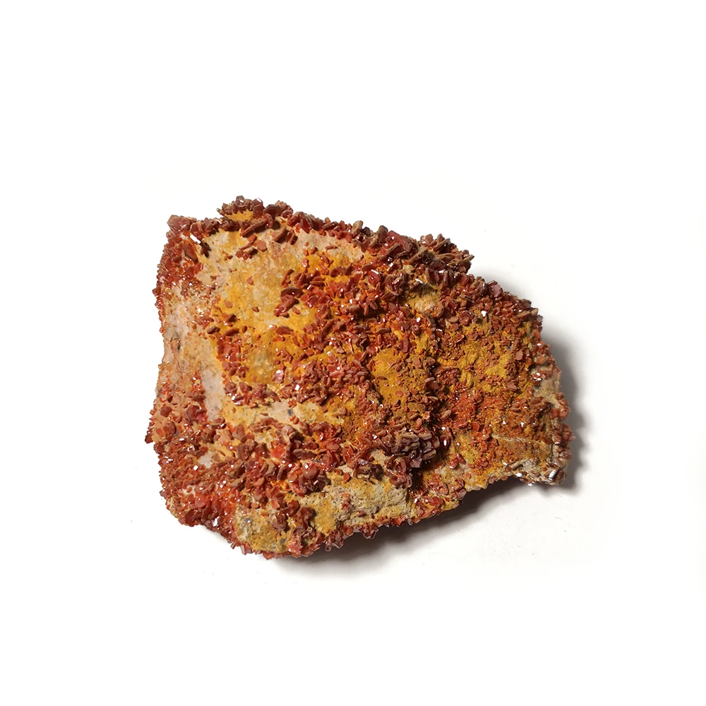 

250g Beautifully Natural Vanadinite Feldspar mineral quartz crystal specimen Collection A10-69