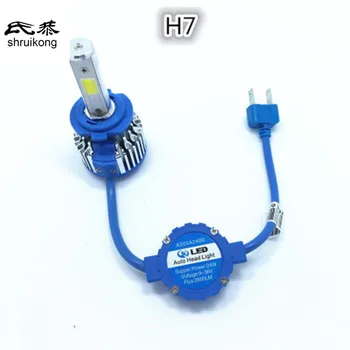 

Free shipping 2pcs/lot High-Power Super White H7 LED HeadLight lamps For 2015-2016 Hyundai ix35 Low beam