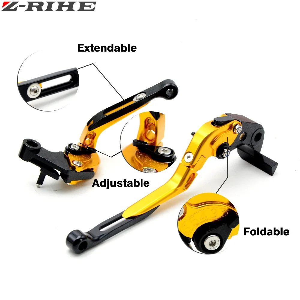 Para MT-07/FZ-07 2014-2016 FZ-09/MT-09/SR 14-15 frenos de aluminio CNC ajustables para motocicleta juego de palancas de embrague para motocicleta Para MT-07/FZ-07 2014-2016 FZ-09/MT-09/SR 14-15 frenos de aluminio CNC ajustables para motocicleta juego de palancas de embrague para motocicleta