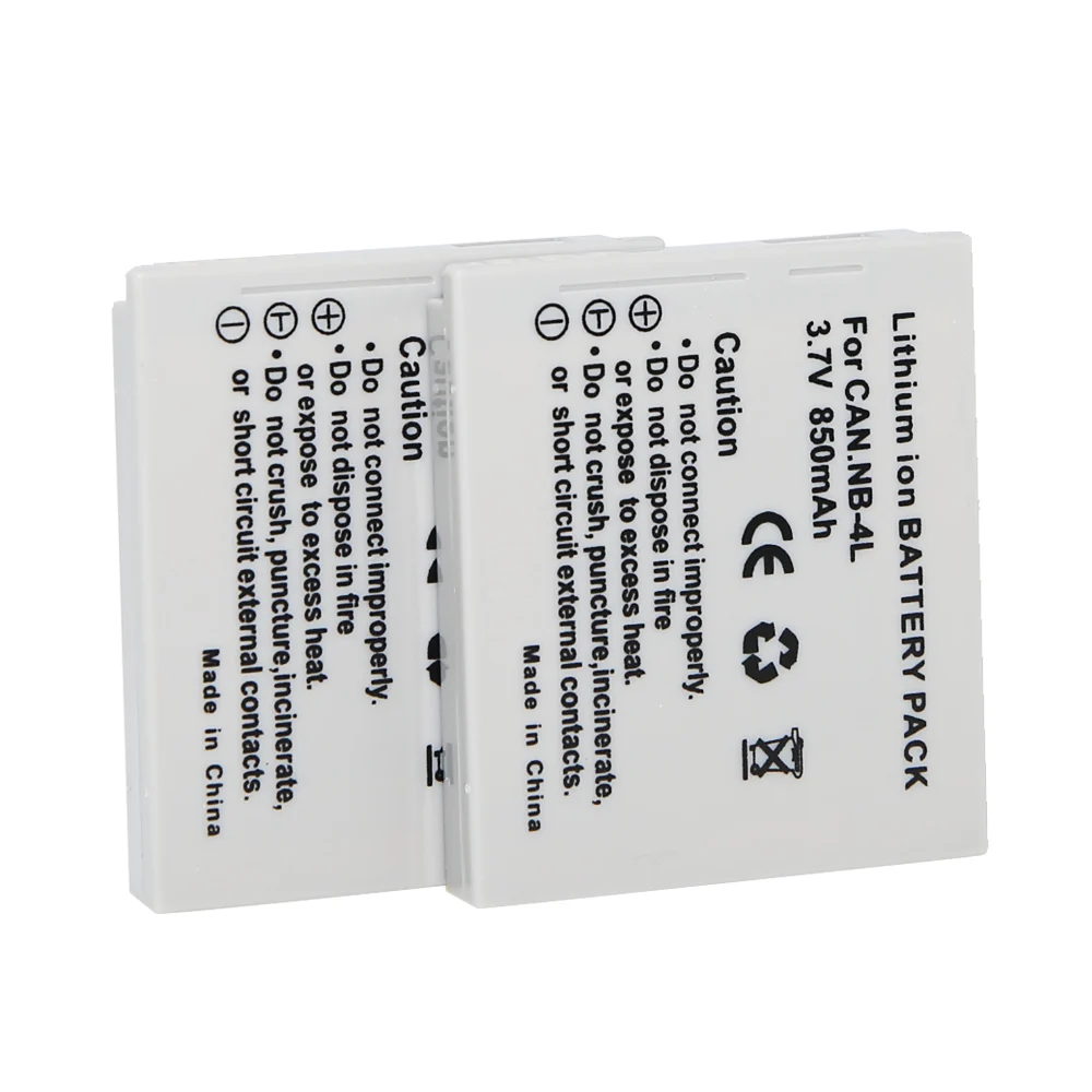 5 шт./лот NB 4L NB4L батарея для Canon IXUS 50 55 60 65 80 75 100 I20 110 115 120 130 IS 117 220 225 230 255 HS SD780 SD960|battery