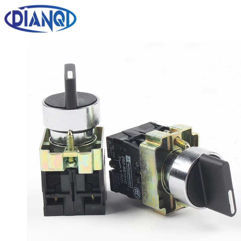 XB2 BD33 xb2 bd33 3 position 2NO selector pushbutton switch push button ...