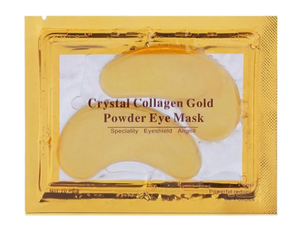 ROREC Plant Hyluronic Acid Crystal Facial/Eye Mask Moisturizing Hydrating Nourishing Oil Control Face Sheet Mask Skin Care - Цвет: Collagen Eye Mask