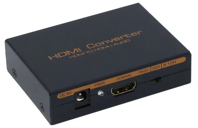 2 шт. HDMI преобразователь аудио Сплиттер HD 1080P SPDIF + RCA L/R сплиттер с адаптером
