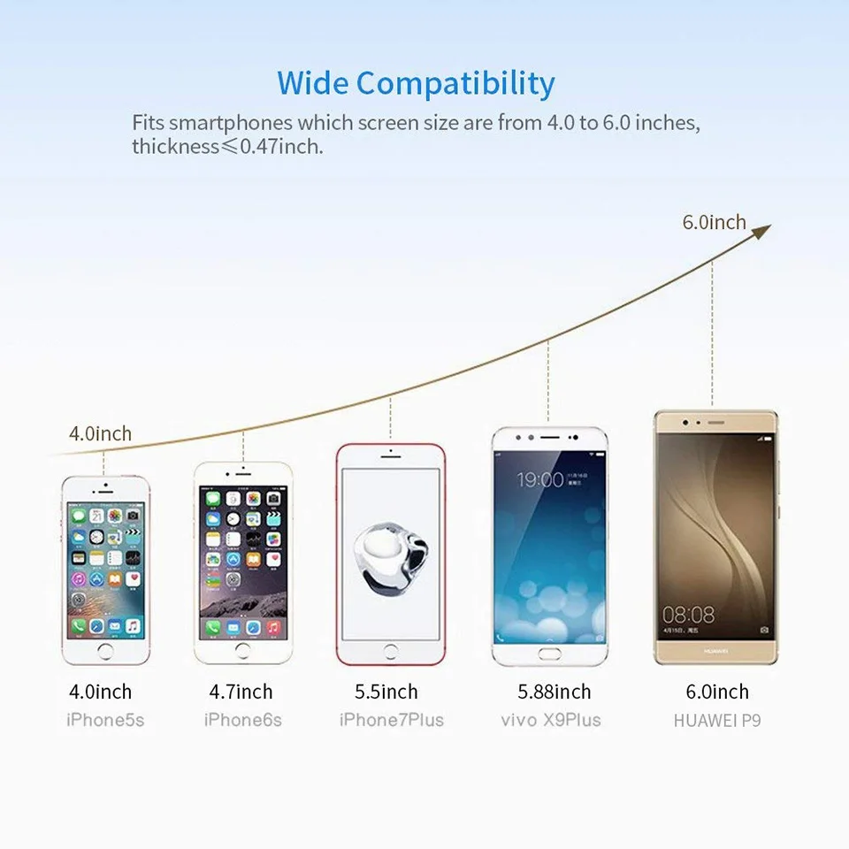 gravity phone holder 10