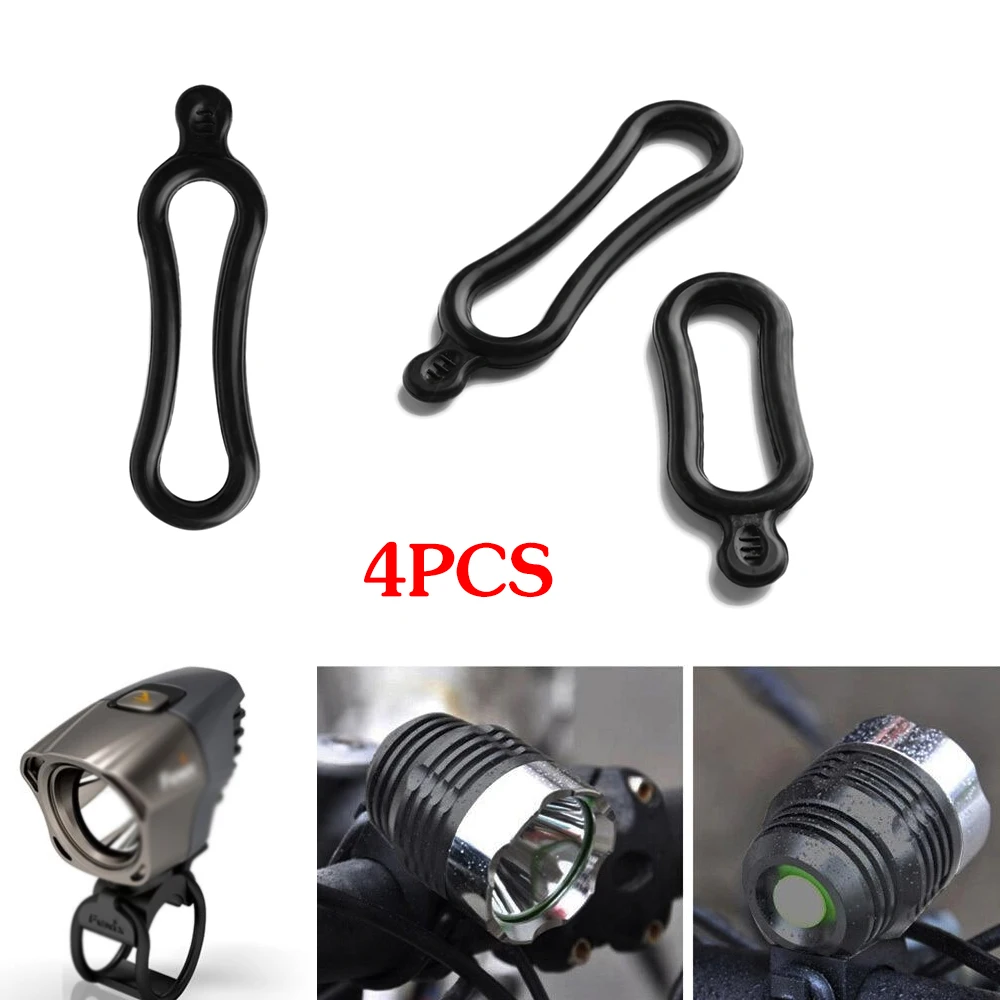Replacement Cree T6 Mini Rubber Band PVC Ring For Bicycle Headlamp light Torch