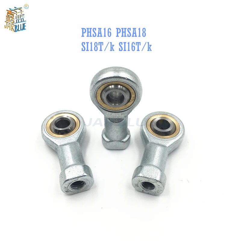 PHSA16 PHSA18 SI18T/k SI16T/k 16mm 18mm M16 M18 Female Right Left Hand Spherical Plain Threaded Rod End Joint Bearing PHSA16 PHSA18 SI18T/k SI16T/k 16mm 18mm M16 M18 Female Right Left Hand Spherical Plain Threaded Rod End Joint Bearing