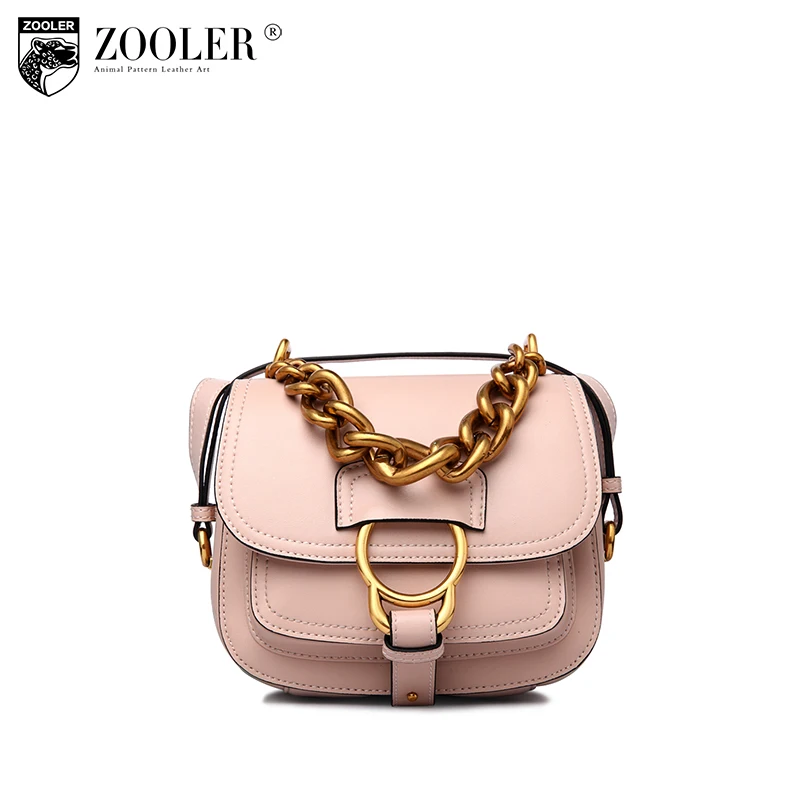 

ZOOLER Genuine leather bag brands chain bags for women 2017 crossbody bags Shoulder Bag for women luxury Small handbag 6199