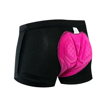 

2019 Women Cycling Shorts Underwear Pro 20D Gel Pad Shockproof Cycling Underpant Bicycle Shorts Bike Underwear