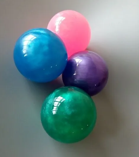 

100 pcs/lot Resin Hand Ball Exercise Therapy Manual Solid Massage Ball Body Massage Roller Ball Health Care Ball