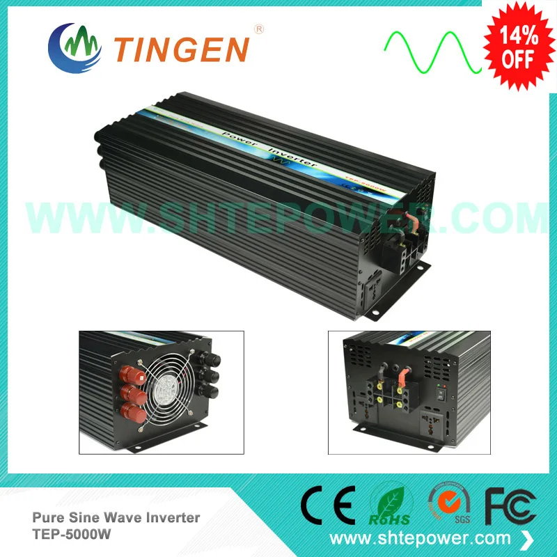 

5kw TEP-5000W 48v dc to ac solar wind power converters 5000w home system use inverters