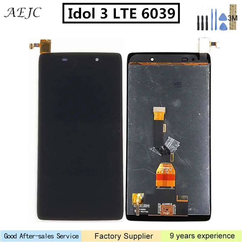 

4.7" For Alcatel One Touch Idol 3 6039 OT6039 6039A 6039K 6039Y LCD Display Touch Screen Digitizer Assembly For Alcatel 6039