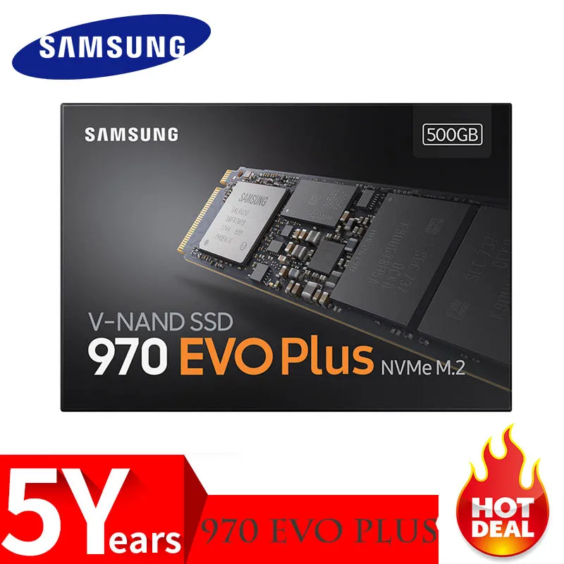 M2 SSD SAMSUNG M.2 SSD M2 1 ТБ 500G 250G HD NVMe SSD жесткий диск 1 ТБ HDD жесткий диск 970 EVO Plus твердотельный PCIe для ноутбука