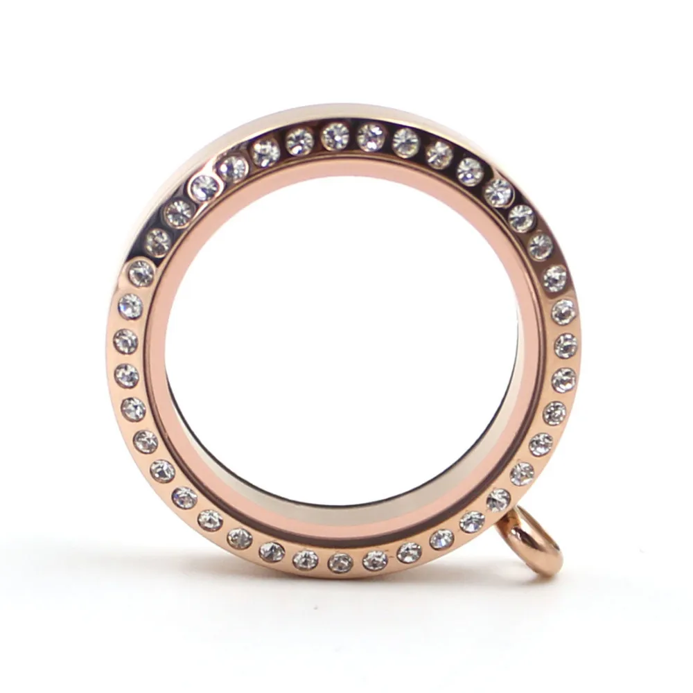 Round-Water-Proof-Floating-Locket-Rose-Gold-Stainless-Steel-Twist-Screw-Floating-Glass-With-Crystal-Locket (2)