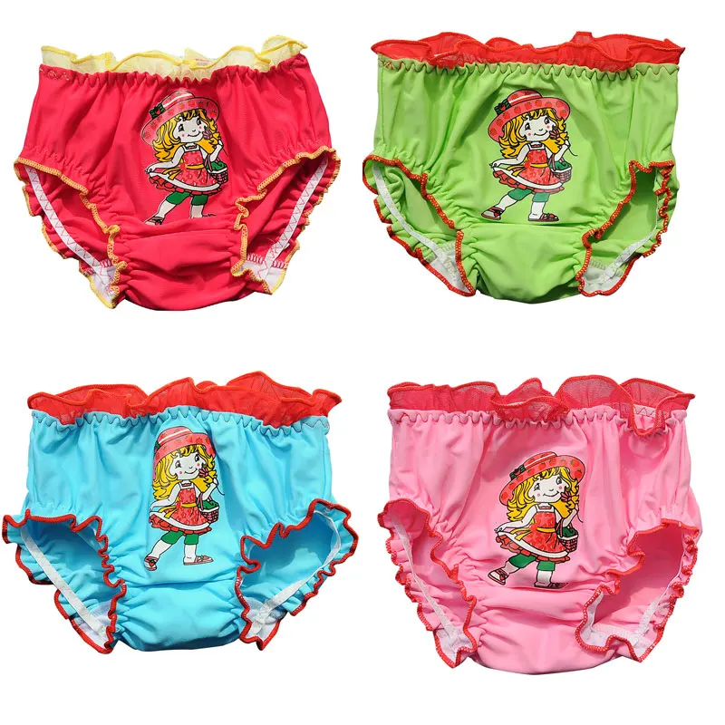 Baby swimwear baby girl swimming trunks infant swimwear 10M 24Min
