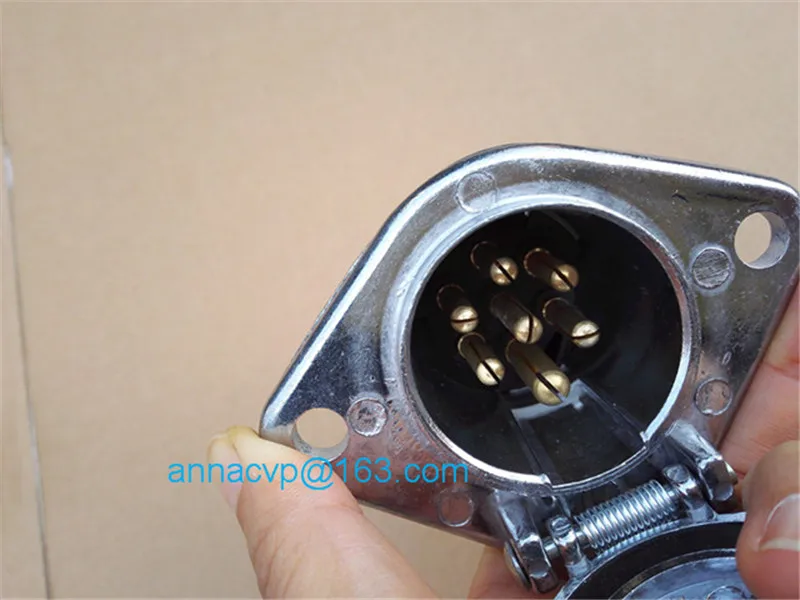 24V 7pin pole trailer end plug trailer connectors plugs sockets1 (10)