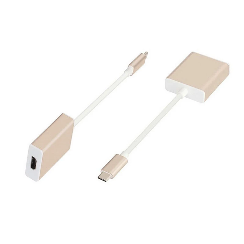 Usb type C-HDMI адаптер, USB 3,1(USB-C)-HDMI адаптер для мужчин и женщин конвертер для MacBook2016/huawei Matebook/Smasung S8