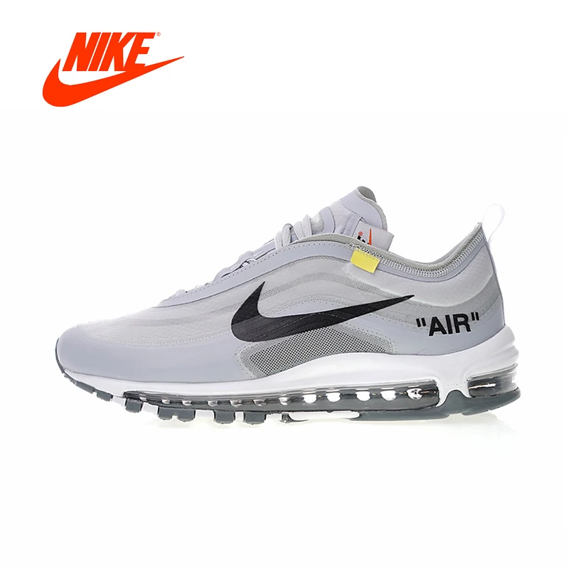 

Original New Arrival Authentic Nike Air Max 97 x Off-White Men's Running Shoes Sport Outdoor Sneakers Good Quality AJ4585-002