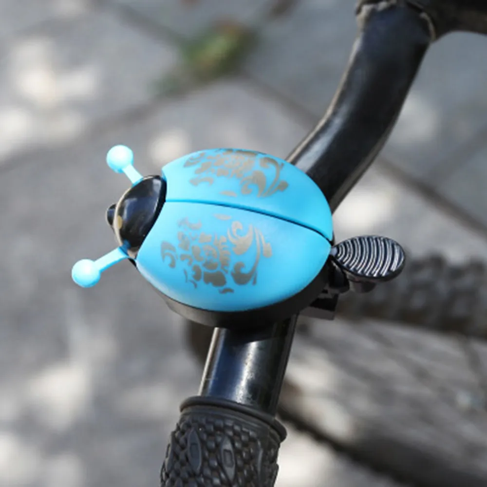 

Bicycle Road Moutain Bike Cycling MTB Handle bar Handlebar Ladybug Ladybird Metal Alarm Ring Sound Bell Horn Safety #sx
