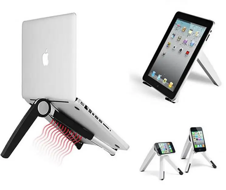 Adjustable Portable Multiple Angle Laptop Stand For iPhone iPad 2 3 4 mini 7 8 9 10.1 Pro 11 12 15 inch Tablet | Мобильные телефоны