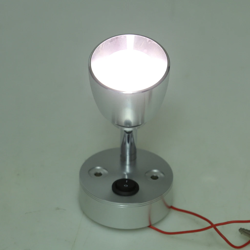 12V 3W Boat LED Spotlight Interior Reading Light Wall Lamp