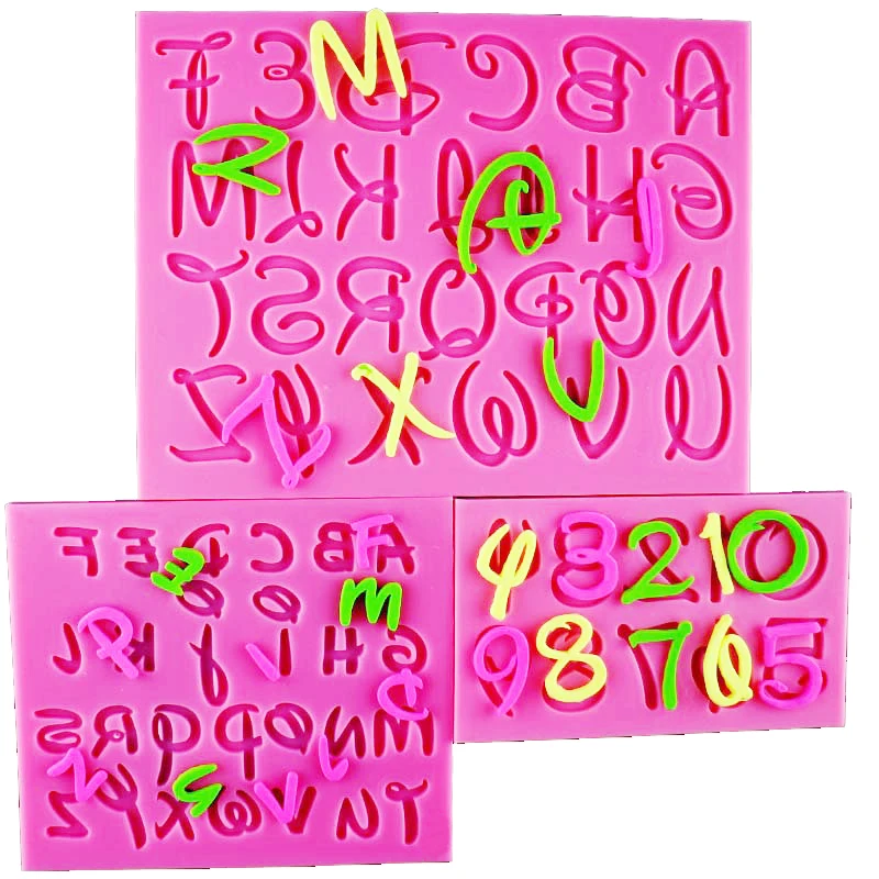 

1 pcs The Letters cute cutting biscuit mould cake moulds fruit sugar mold baking tools