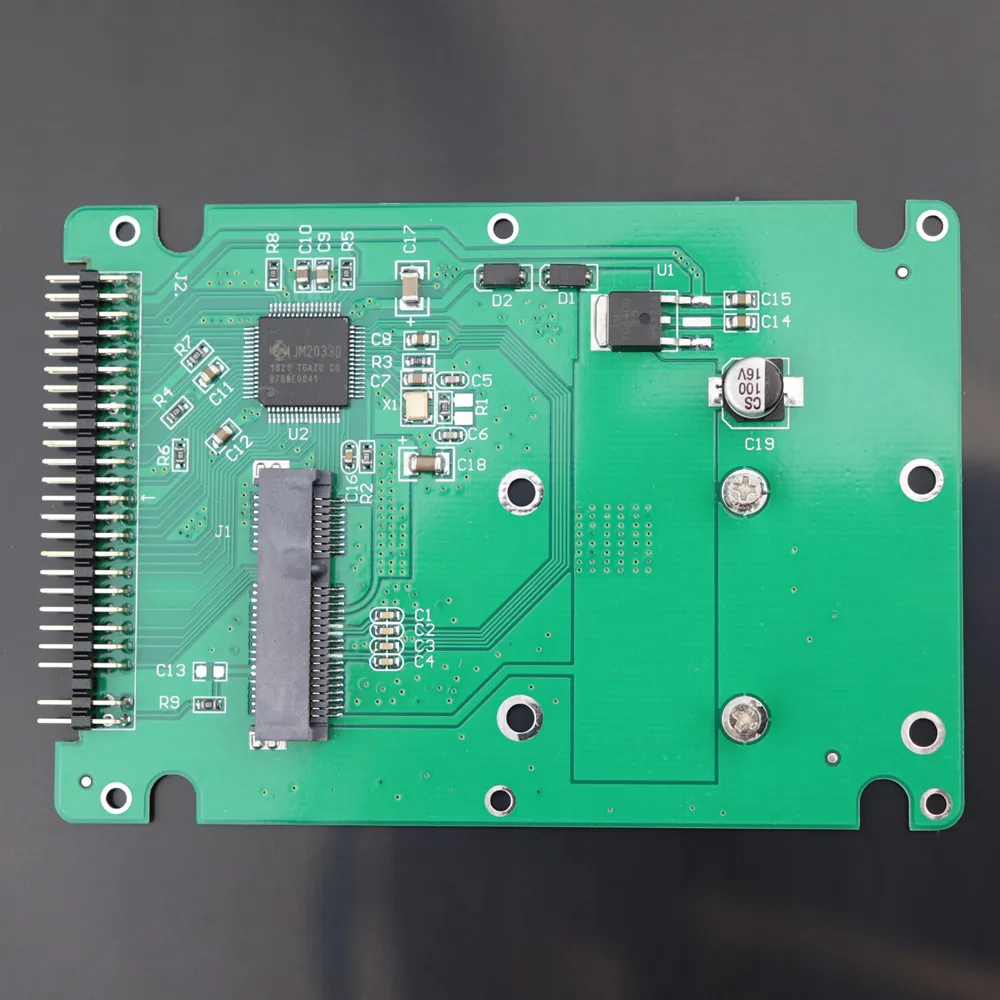 mSATA To 2.5Inch PATA//IDE SSD Enclosure Adapter Case