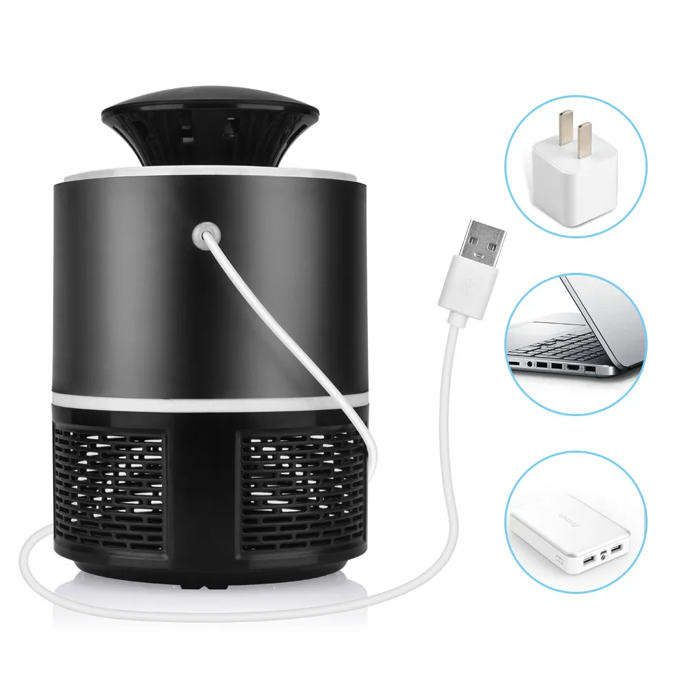  Electric Mosquito Killer Lamp Radiationless Mosquito Killer Photocatalysis Mute Home LED Bug Zapper