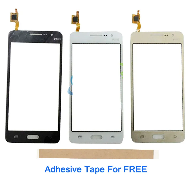 

Set Of 10 Pieces For Samsung Galaxy G530 SM-G531F G531 Galaxy Grand Prime Touch Screen Glass Lens Digitizer Front Sensor Tape
